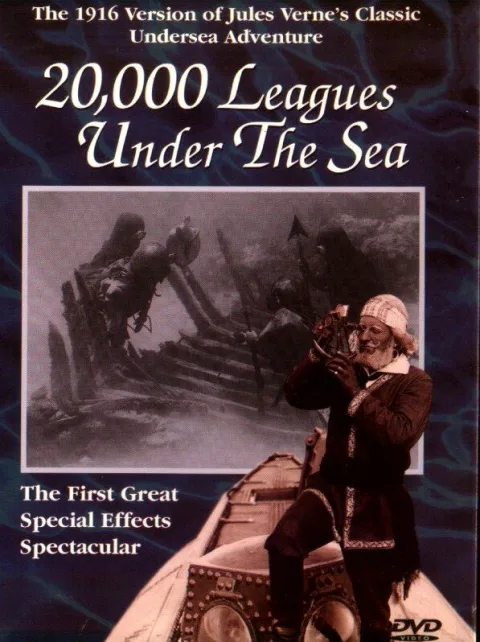 Постер фильма «20 000 лье под водой» (1916)